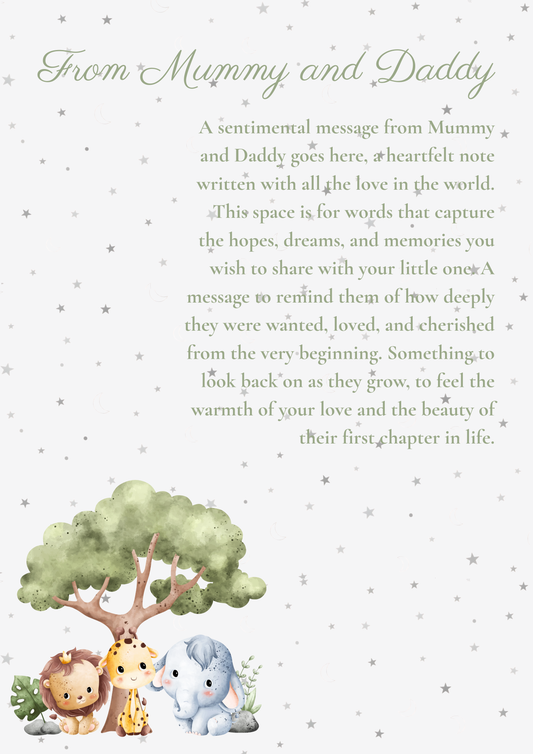 From Mummy and Daddy - Green Safari